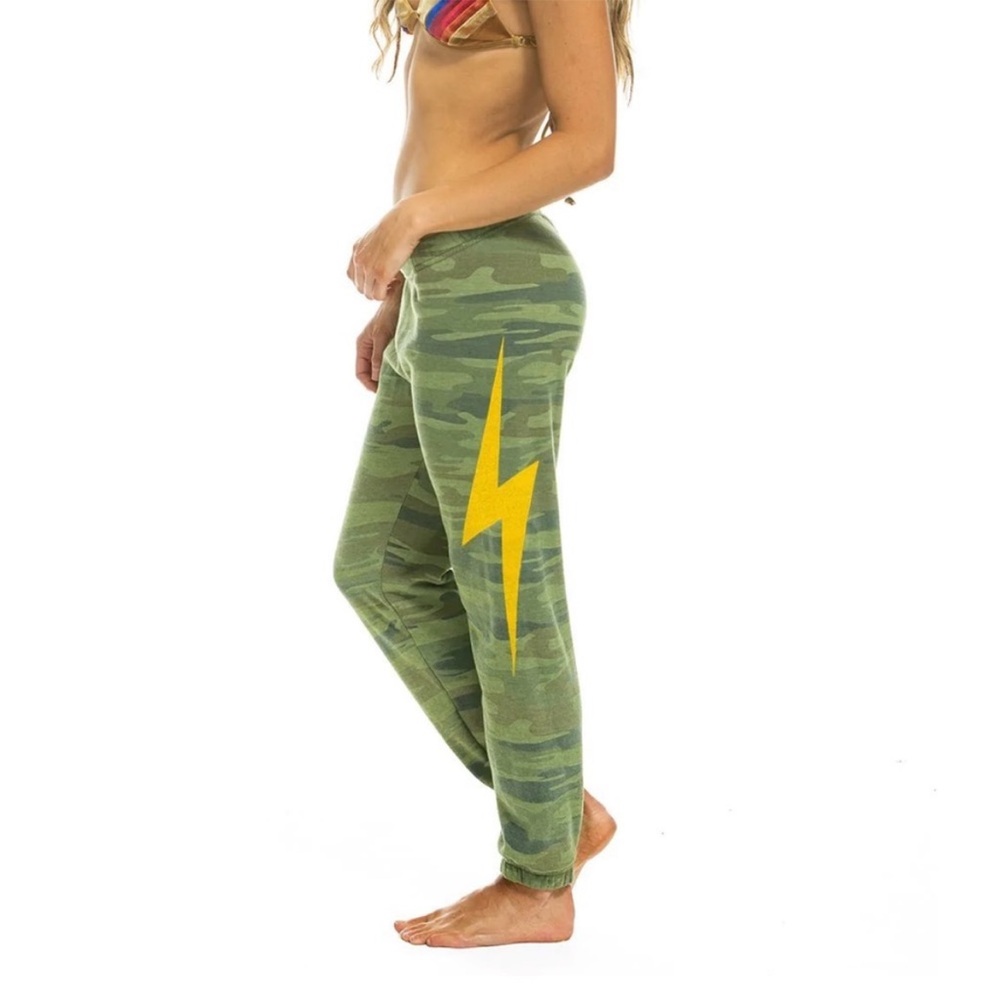 Aviator Nation army green sweatpants